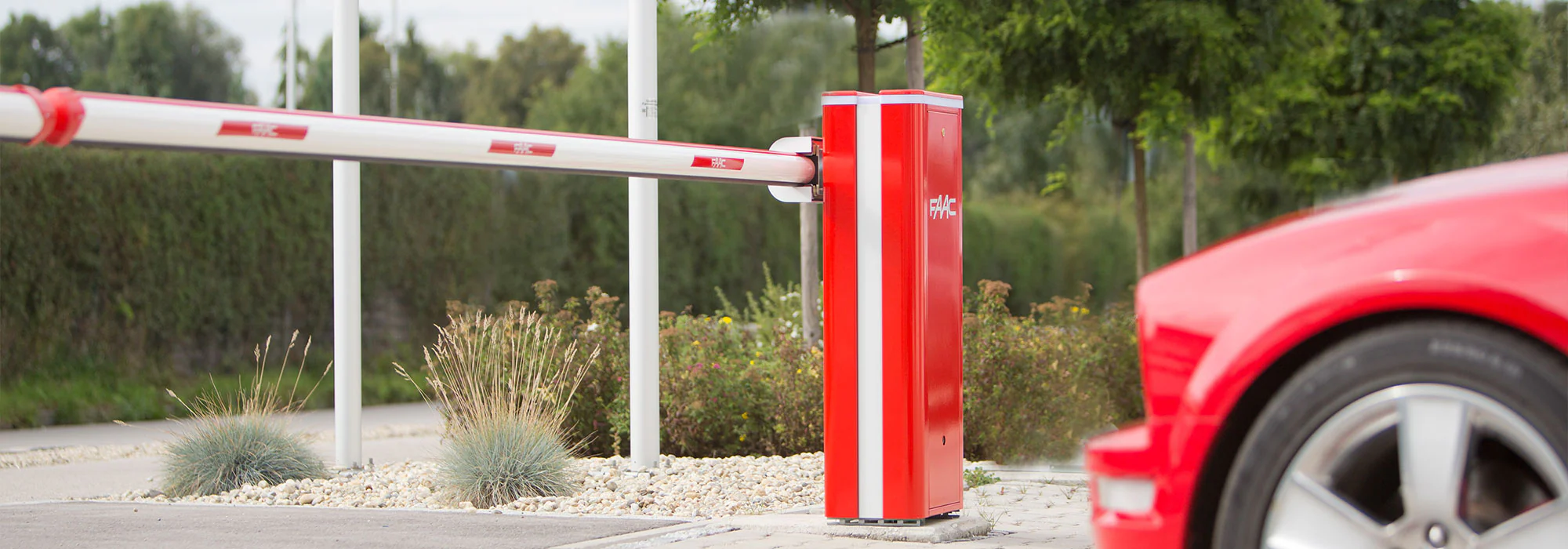 FAAC L Round Beam Sections for the B680H Hydraulic Barrier Gate Operator - Image 5