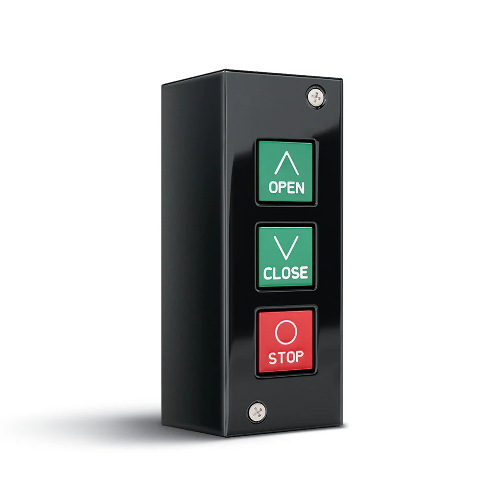ASE Metal Enclosure Three Button Station for Access Control | FAS-PBU-3