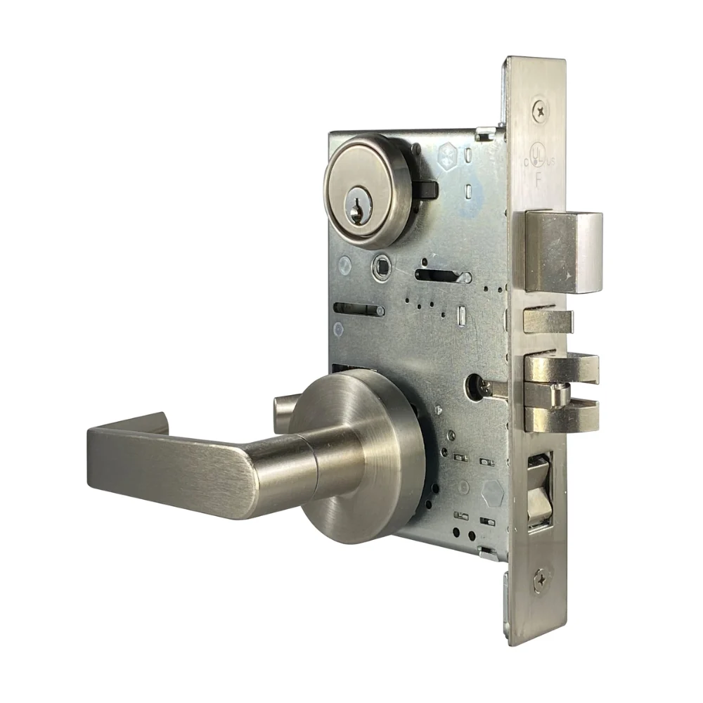 General Lock GM9153 RR 630 C Grade 1 Entry with Deadbolt Mortise Lock (Rose Trim)