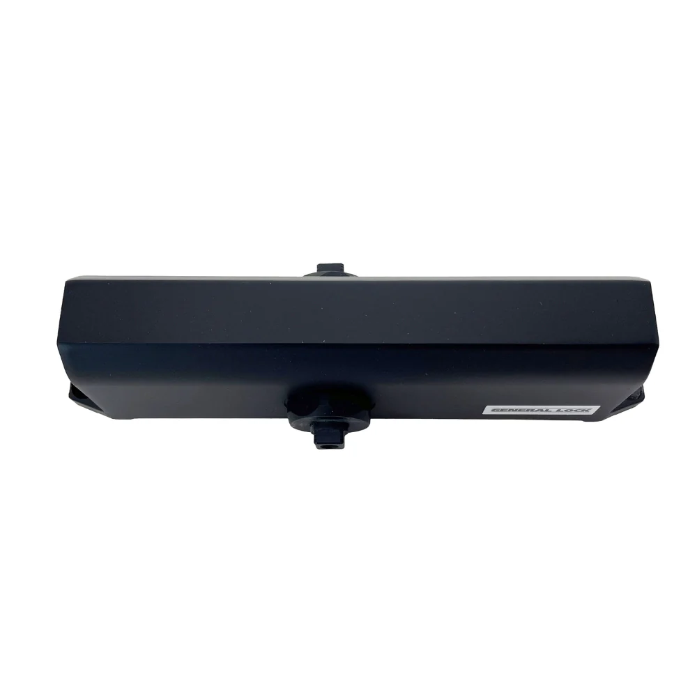 General Lock CX5016-622 Standard-Duty Slide Arm Surface Door Closer (Flat Black)