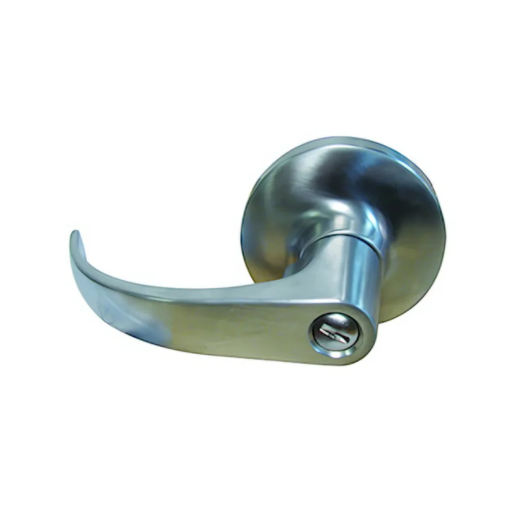 General Lock L140C 626 234 S ANSI Grade 1 Mechanical Privacy Curved Lever Lockset (Satin Chrome)