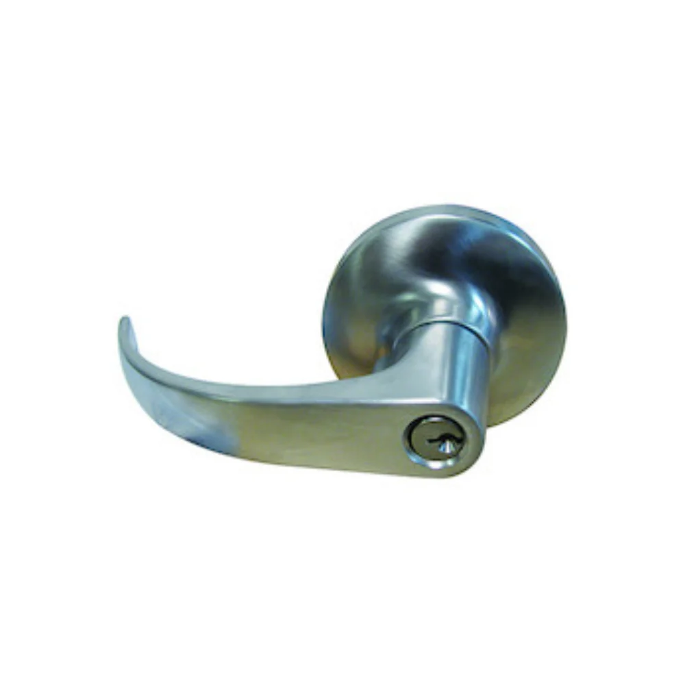 General Lock L170C-360 626 C 234 S ANSI Grade 1 Mechanical Classroom Curved Lever Lockset (Satin Chrome)