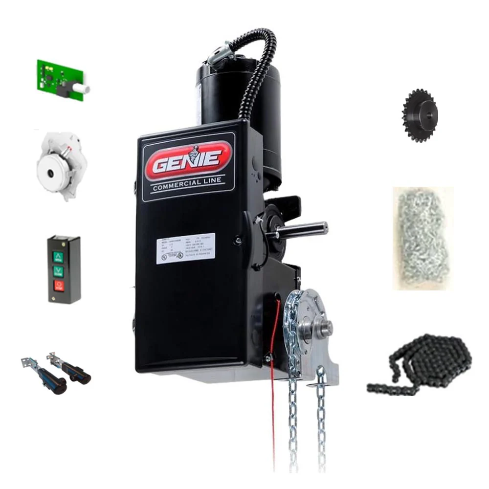 Genie GCL-GH Heavy Duty Hoist Door Operator with Brake - 1/2HP (Right/Left) - Image 2