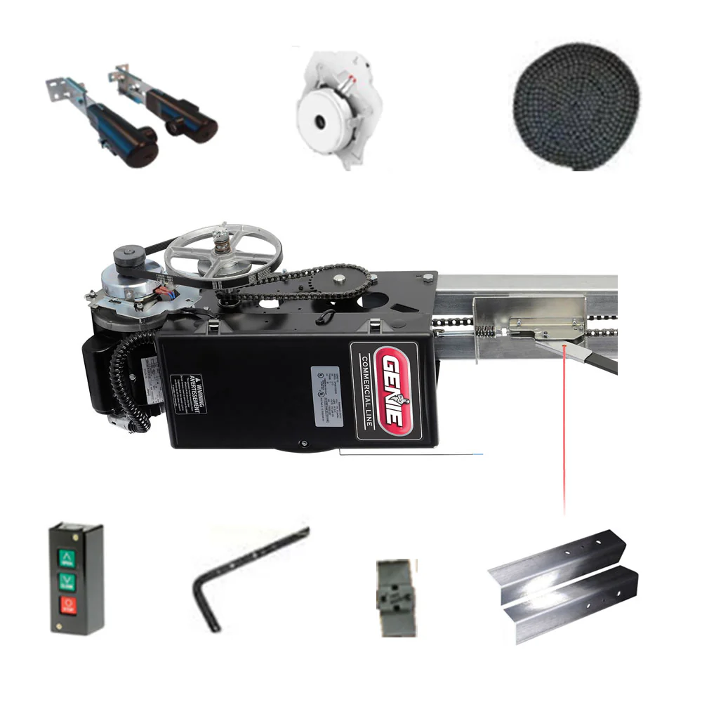 Genie GCL-T Standard Duty Trolley Door Operator with Brake - 1/2HP, 3 Phase - Image 2