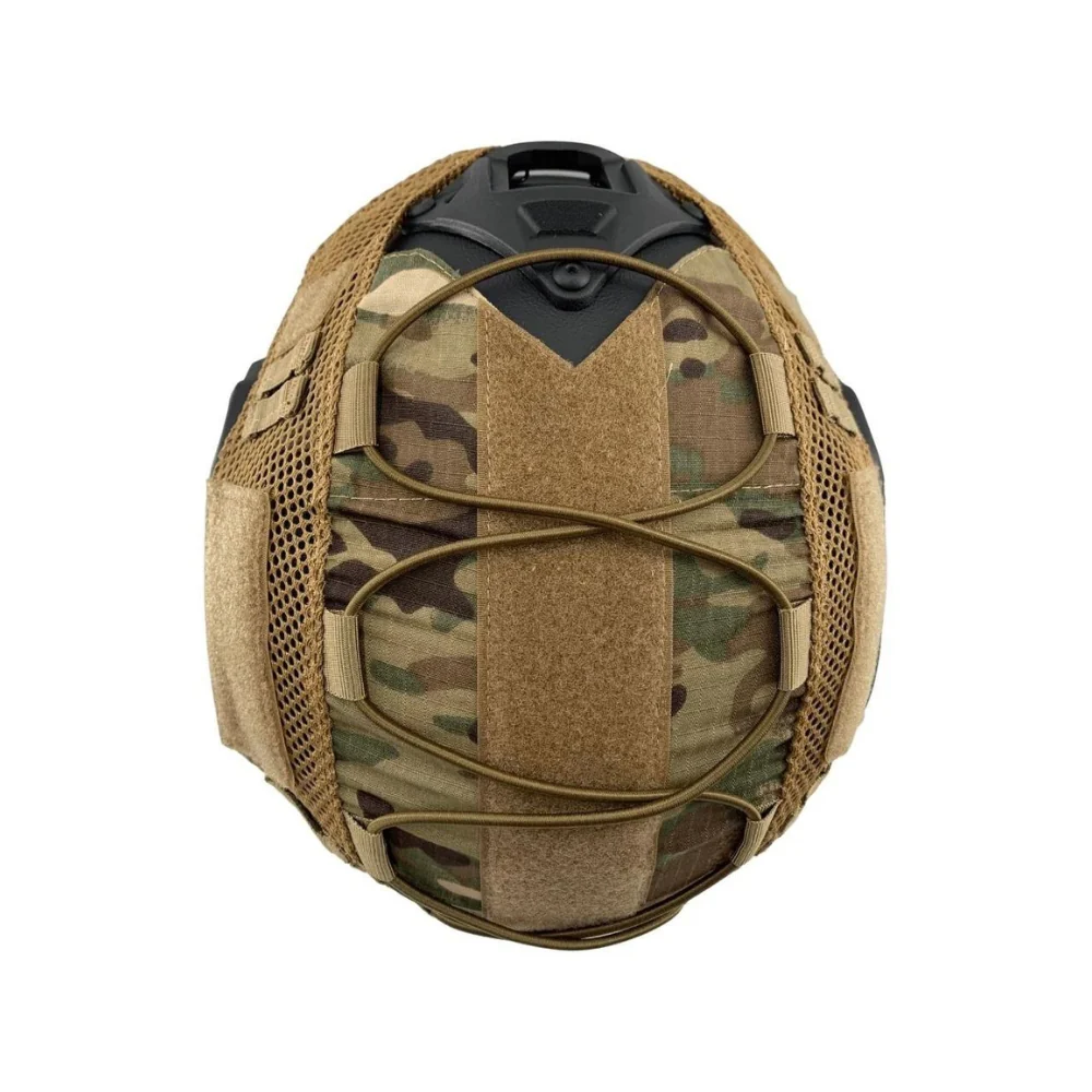 Guard Dog Tactical Level IIIa Ballistic Helmet - Universal Fit (3.5 Lbs/Per Black/Multicam Cover) | GDA-FAST-HELMET-U