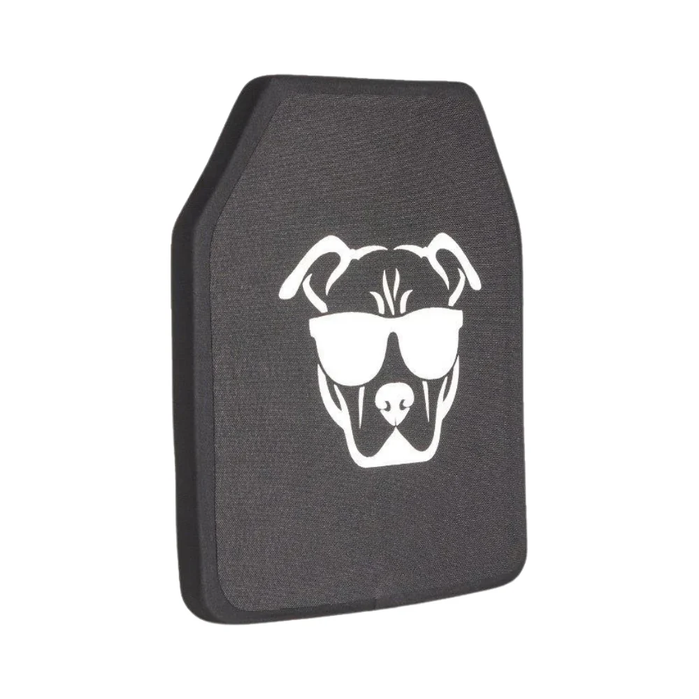 Guard Dog Tactical Level IV 10X12 Ceramic Plate (6.5 Lbs/Per - Black) | GDA-IVPLATE