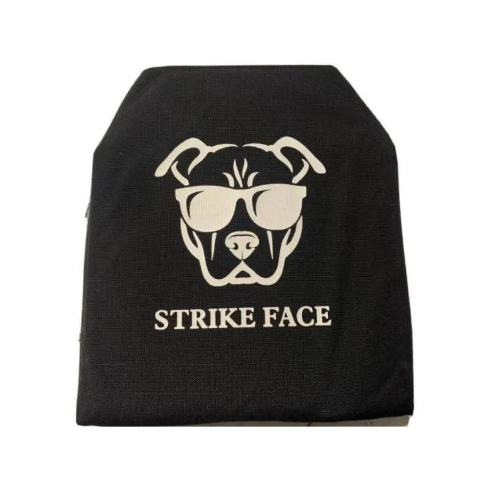 Guard Dog Tactical Trauma Pad/Anti-Spall Sleeve Pair For AR500 Plate (.50 Lbs/Per - Black) | GDA-TRAUMAPAD