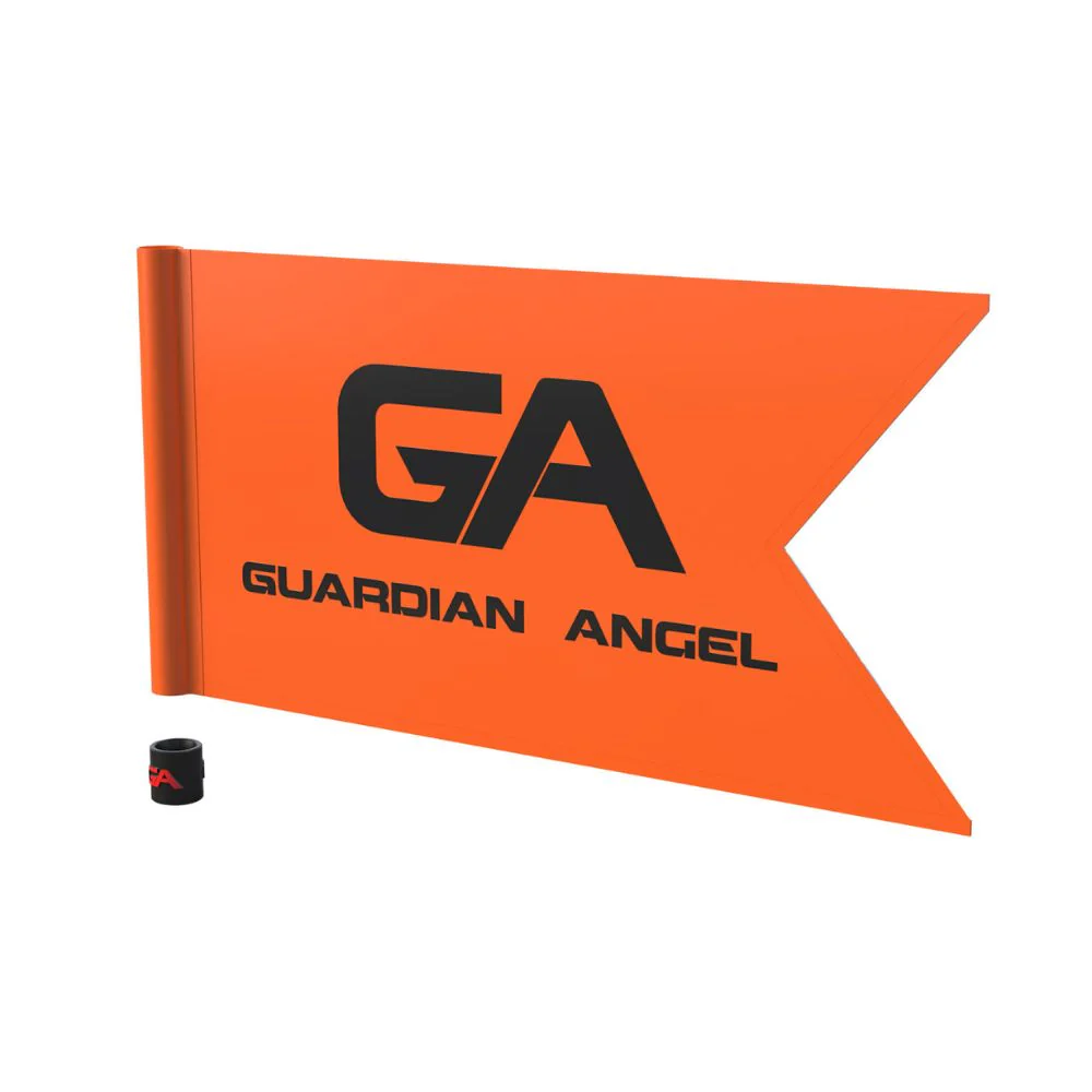 Guardian Angel Flag with Rubber Stop | GUA-ACC-FRS