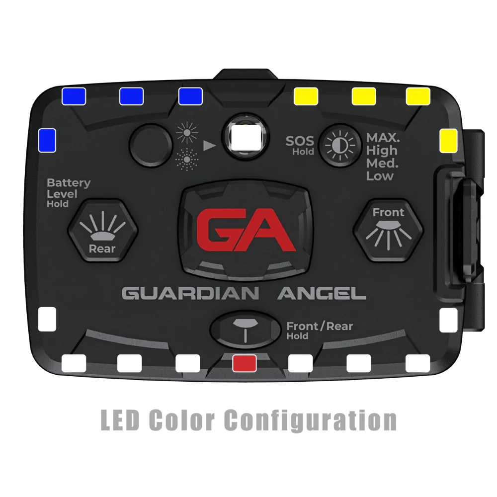 Guardian Angel White / Blue & Yellow Elite Series | GUA-ELT-W/BY - Image 4