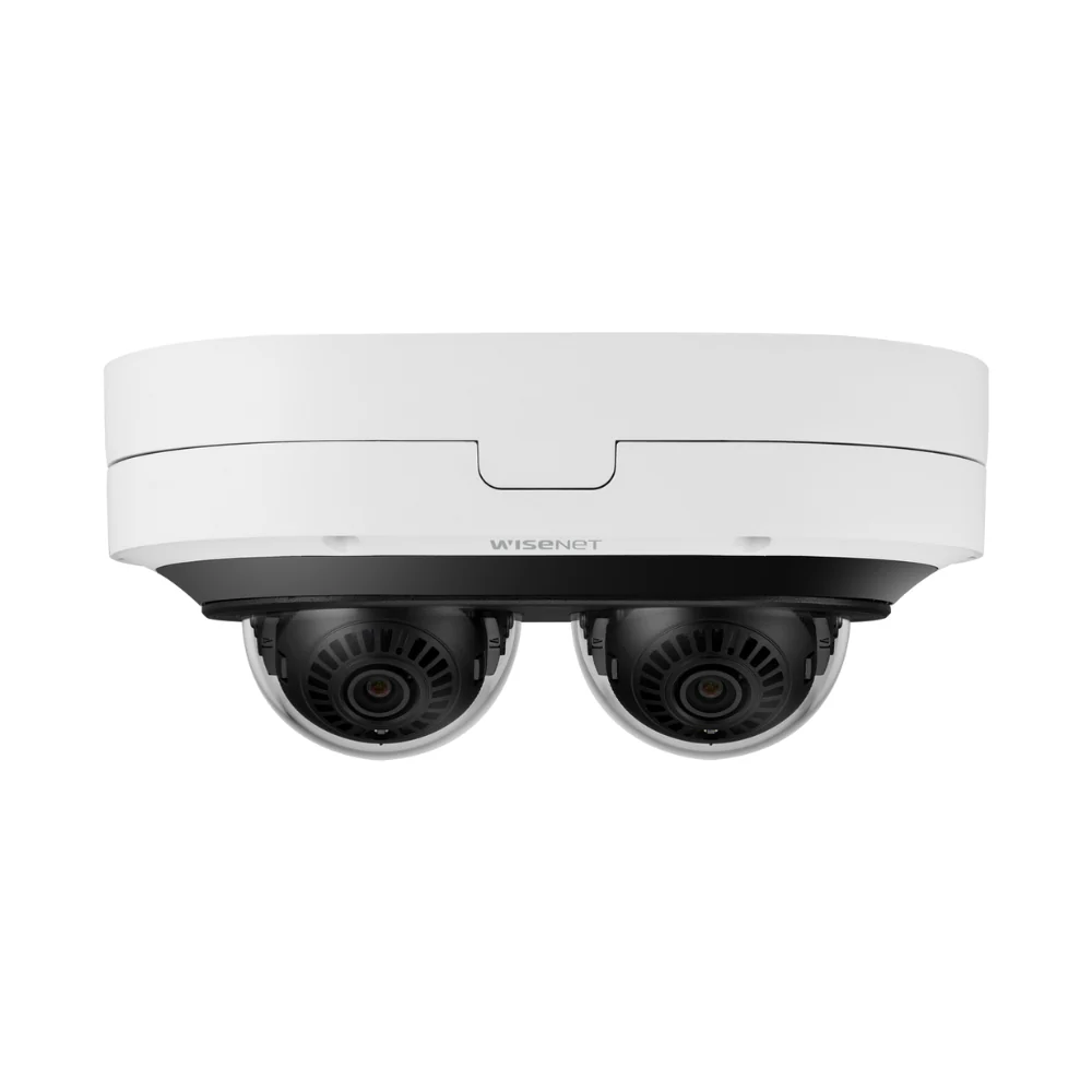Hanwha Vision 6MP X 2 AI, IR Outdoor Dome Camera | HAN-PNM-C12083RVD - Image 3