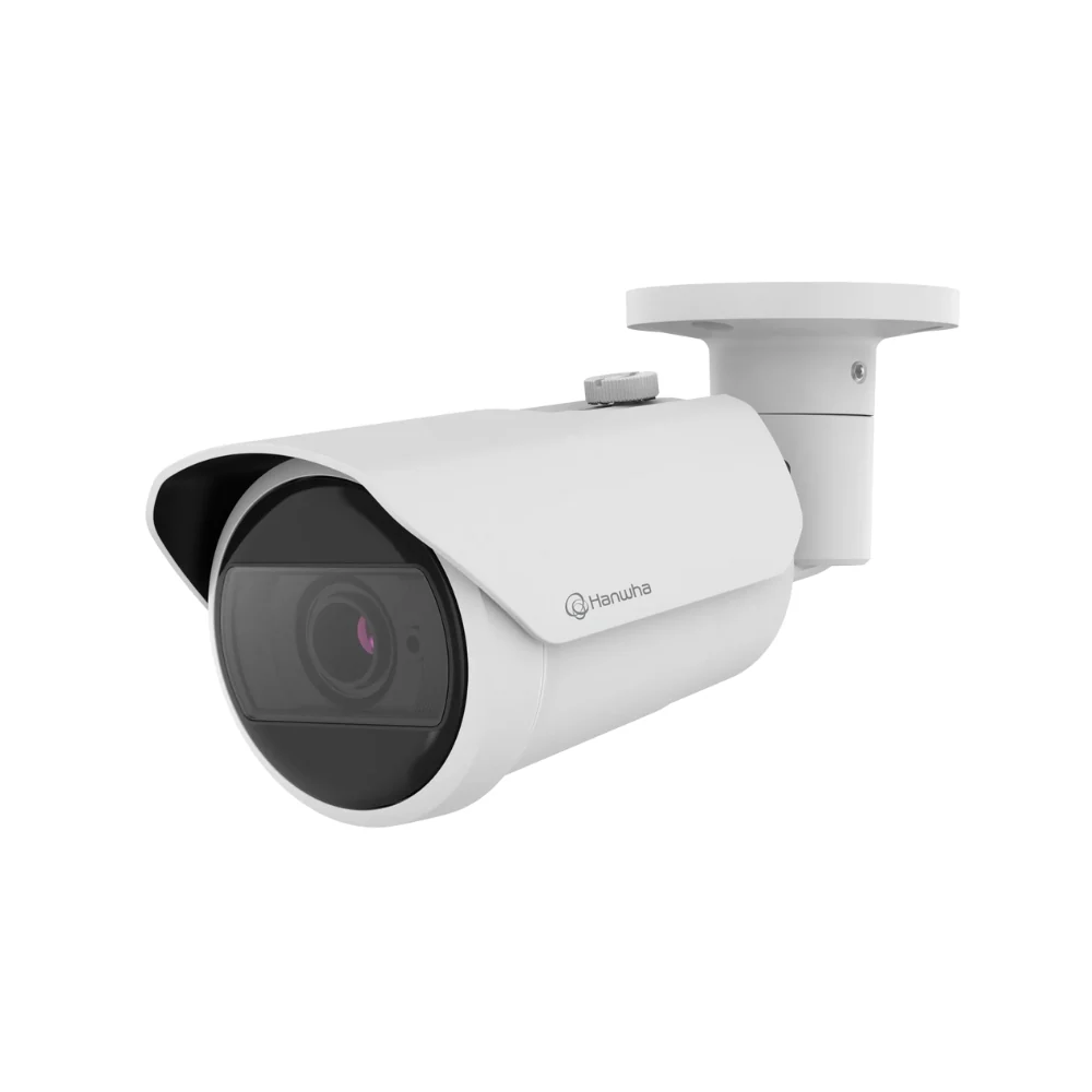 Hanwha Vision 4K AI IR Bullet Camera with Varifocal Lens | HAN-QNO-C9083R