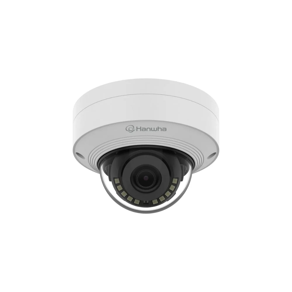 Hanwha Vision 4K AI IR Mini Vandal Dome Camera with Fixed Lens | HAN-QNV-C9011R