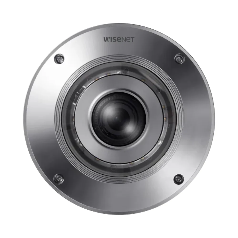 Hanwha Vision 12MP Stainless Steel IR Fisheye Camera | HAN-XNF-9010RS - Image 2