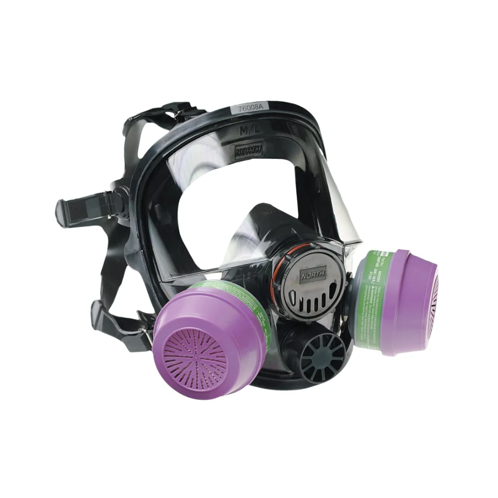 Honeywell North 7600 Series Silicone Full Facepiece Respirators (Medium) | HON-068-760008A