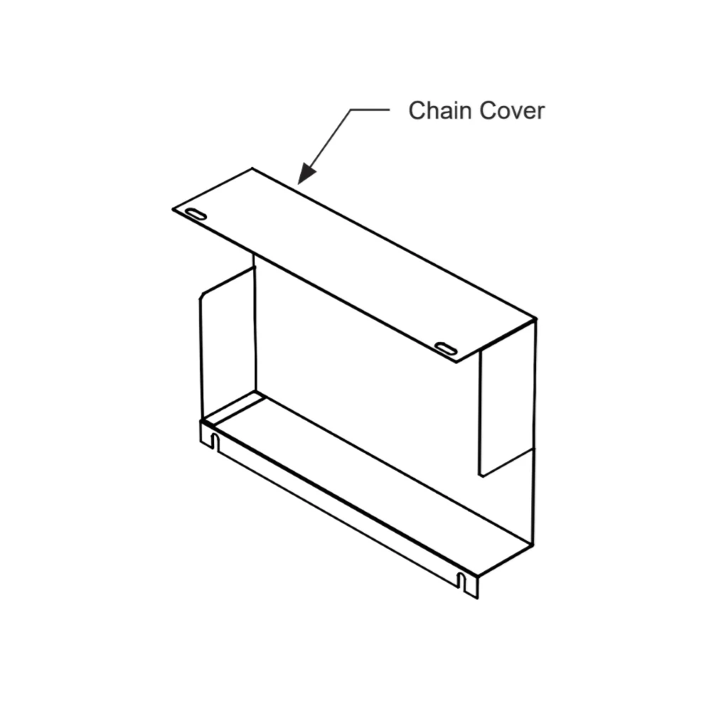 Nice Black Chain Cover for 7100/7300 Operator | HYS-10030590