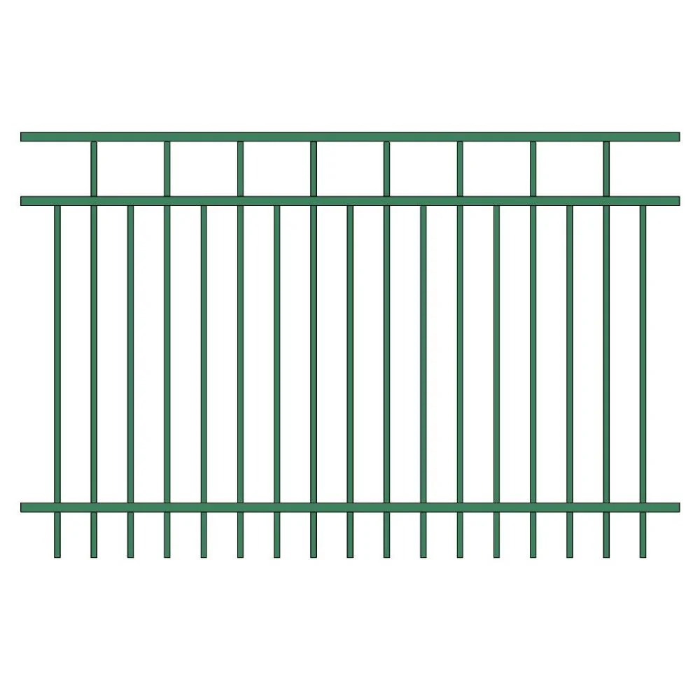 Commercial Fence 4’ H x 6’ W Aluminum Carolina Style - iDeal - Image 16