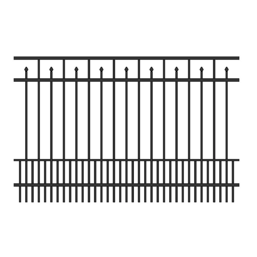 Commercial Fence 4’ H x 6’ W Aluminum Floridian Style - iDeal - Image 10