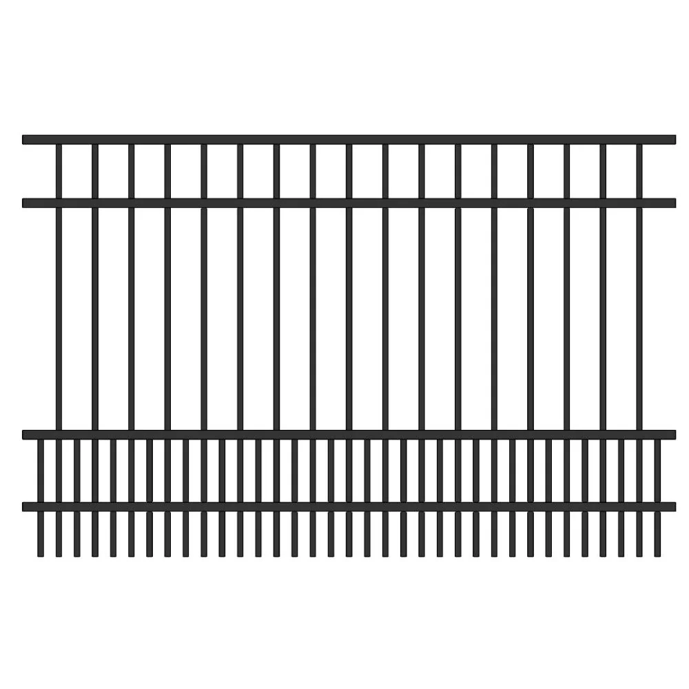 Commercial Fence 4’ H x 6’ W Aluminum Long Islander Style - iDeal - Image 10