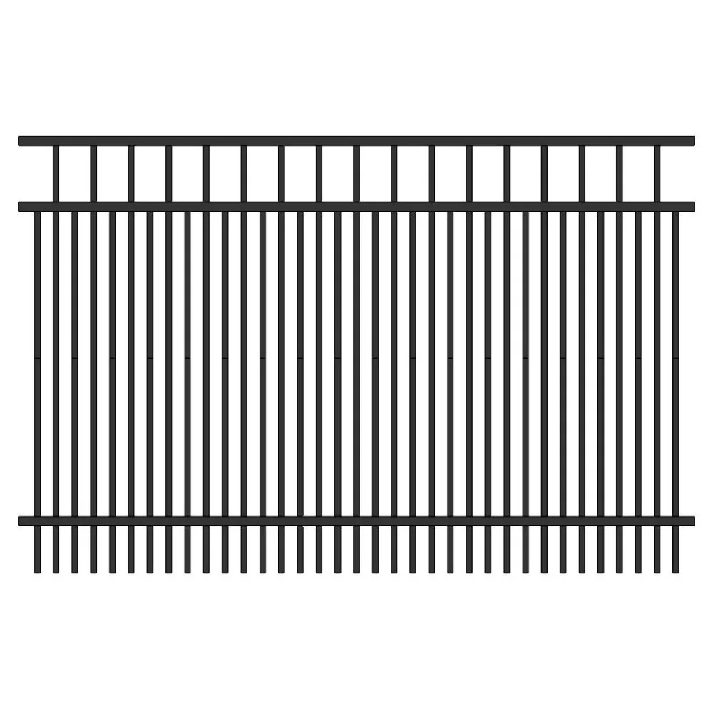 Commercial Fence 4’ H x 6’ W Aluminum Long Islander Style - iDeal - Image 11