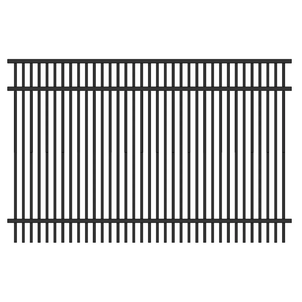 Commercial Fence 4’ H x 6’ W Aluminum Long Islander Style - iDeal - Image 12