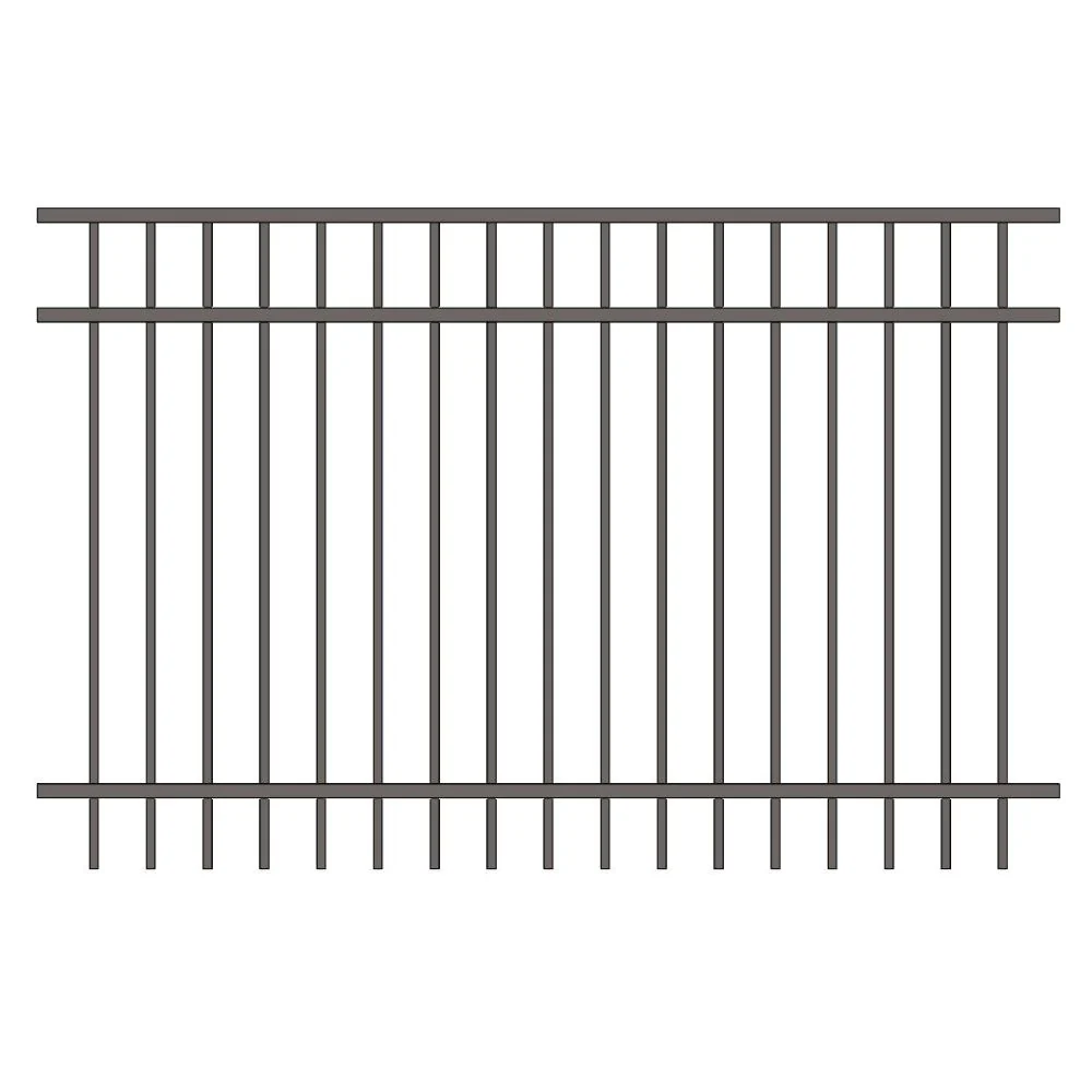 Commercial Fence 4’ H x 6’ W Aluminum Long Islander Style - iDeal - Image 13