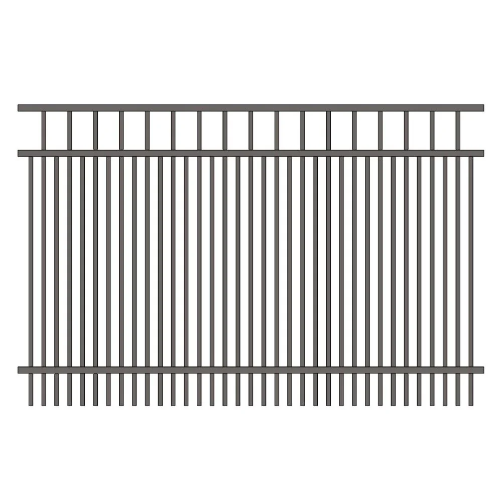 Commercial Fence 4’ H x 6’ W Aluminum Long Islander Style - iDeal - Image 15