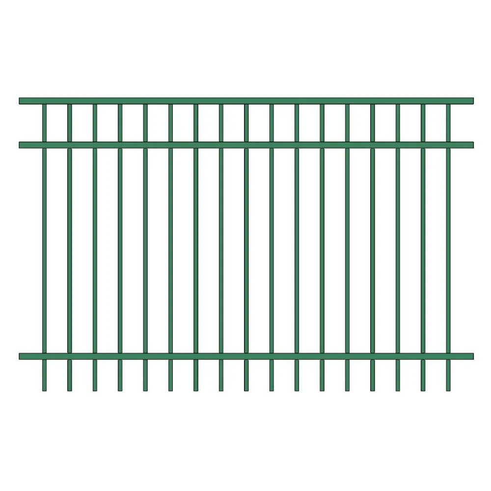Commercial Fence 4’ H x 6’ W Aluminum Long Islander Style - iDeal - Image 21
