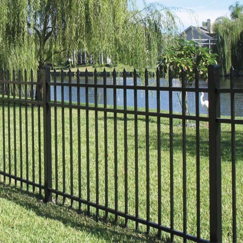 Commercial Fence 4’ H x 6’ W Aluminum Maine Style - iDeal - Image 3