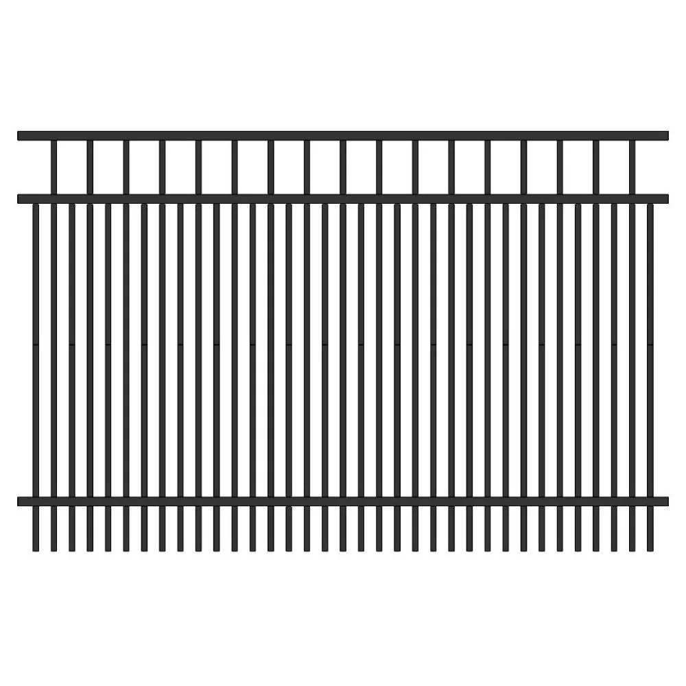 Commercial Fence 5’ H x 6’ W Aluminum Long Islander Style - iDeal - Image 10