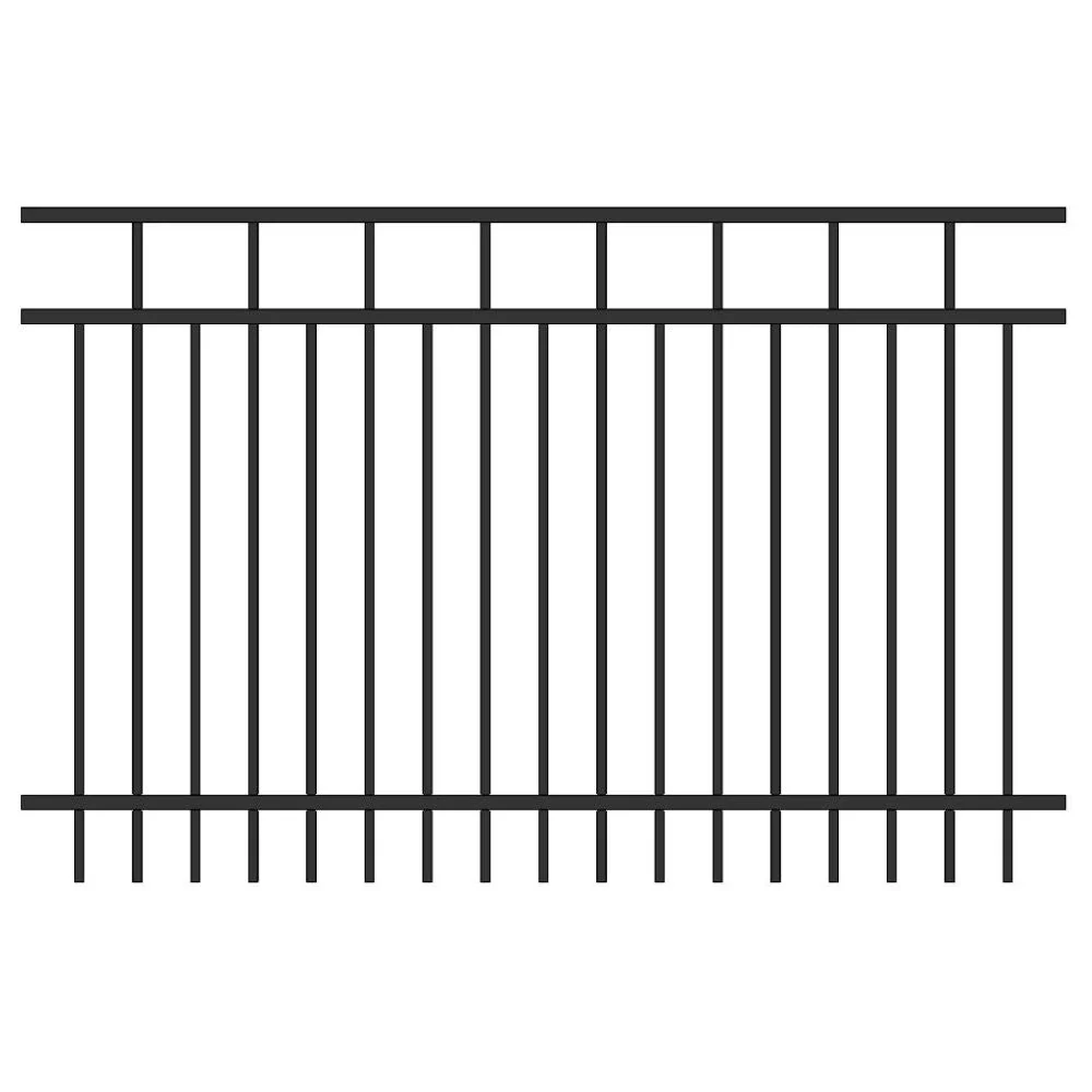 Commercial Fence 6’ H x 6’ W Aluminum Carolina Style - iDeal - Image 2