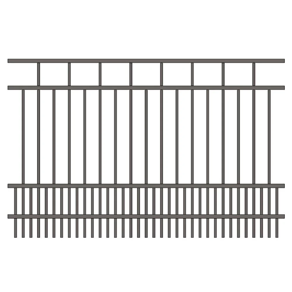 Parkway Fence 4’ H x 6’ W Aluminum Carolina Style - iDeal - Image 14