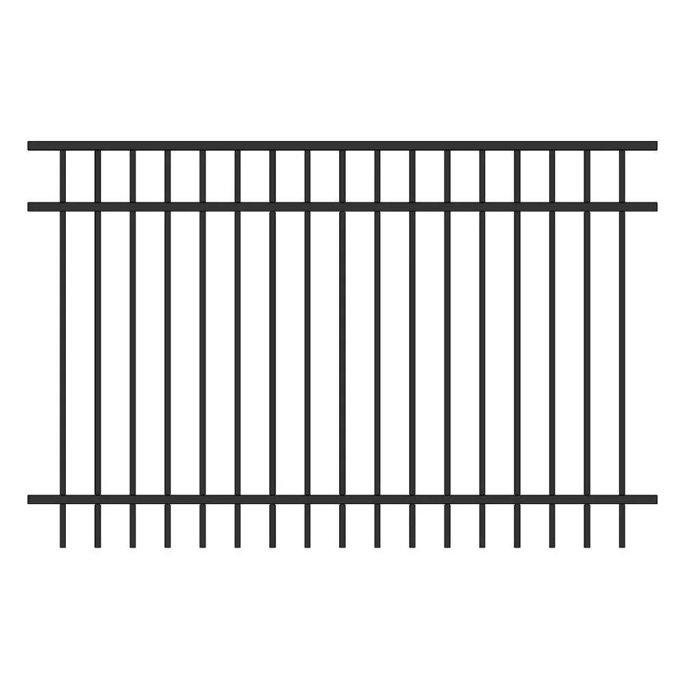 Parkway Fence 4’ H x 6’ W Aluminum Long Islander Style - iDeal - Image 2