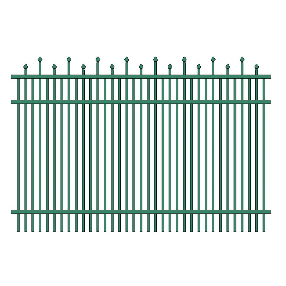 Parkway Fence 5’ H x 6’ W Aluminum California Style - iDeal - Image 19