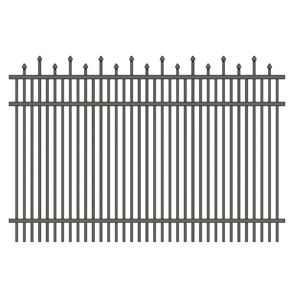 Parkway Fence 5’ H x 6’ W Aluminum California Style - iDeal - Image 23