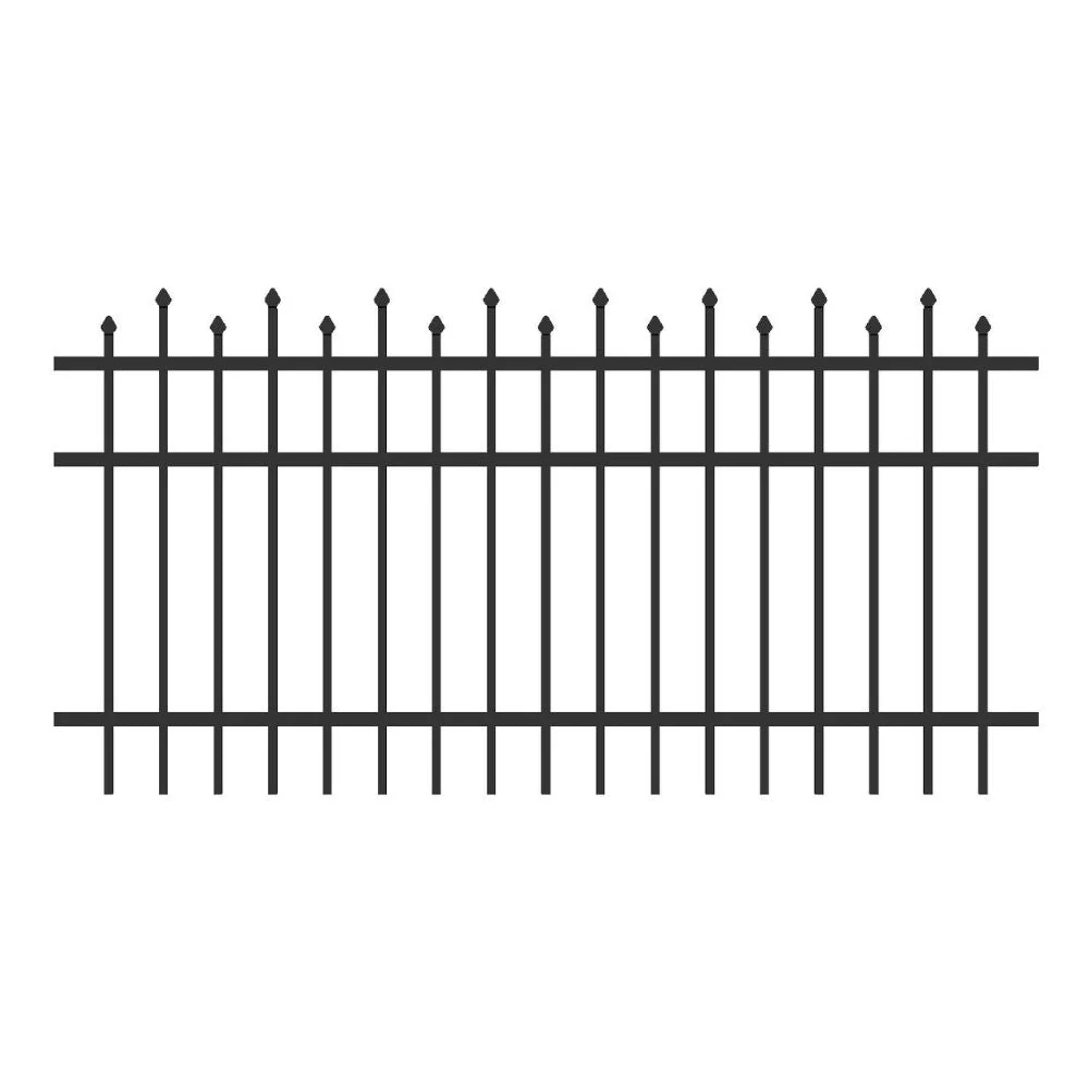 Parkway Fence 6’ H x 6’ W Aluminum California Style - iDeal - Image 2