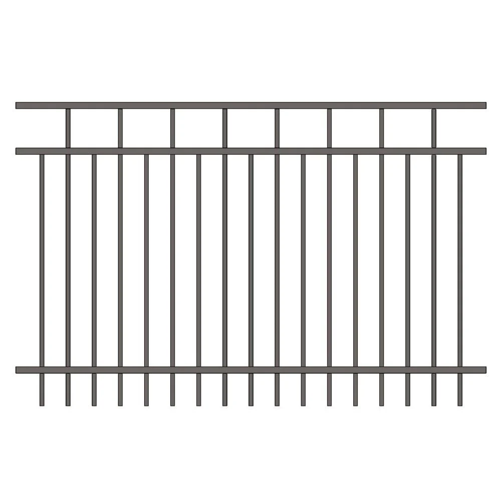 Parkway Fence 6’ H x 6’ W Aluminum Carolina Style - iDeal - Image 13