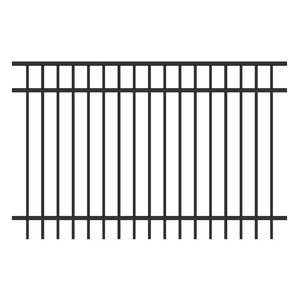 Parkway Fence 6’ H x 6’ W Aluminum Long Islander Style - iDeal - Image 2