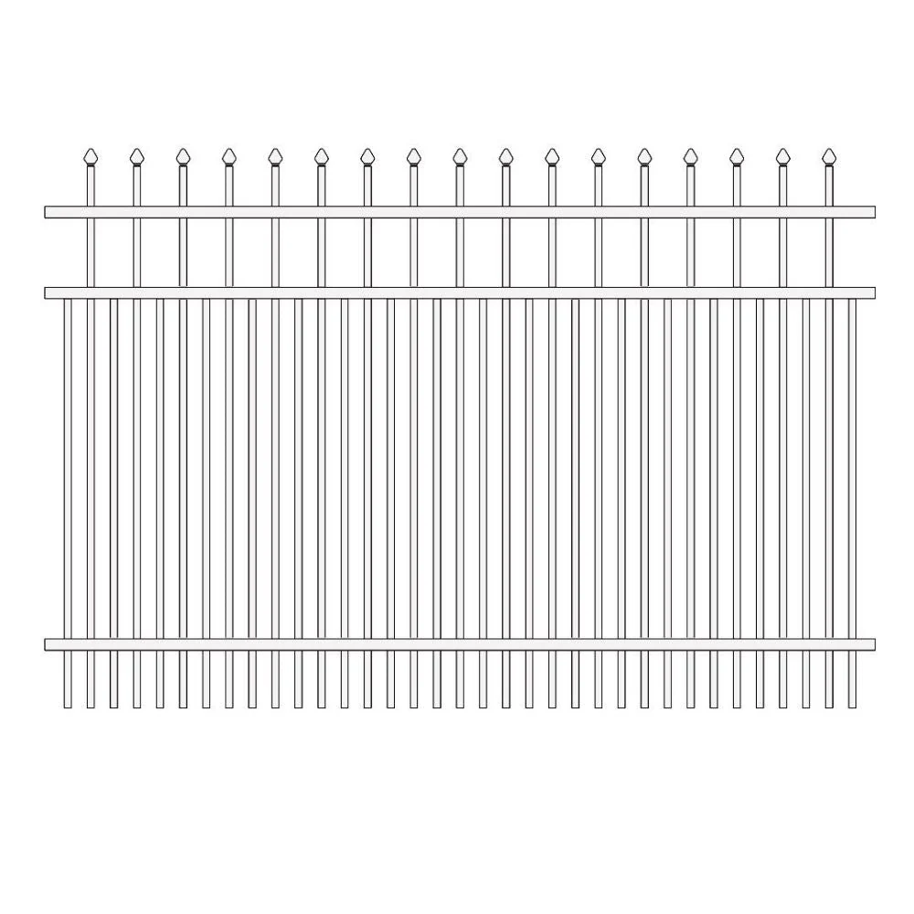 Parkway Fence 6’ H x 6’ W Aluminum Maine Style - iDeal - Image 14