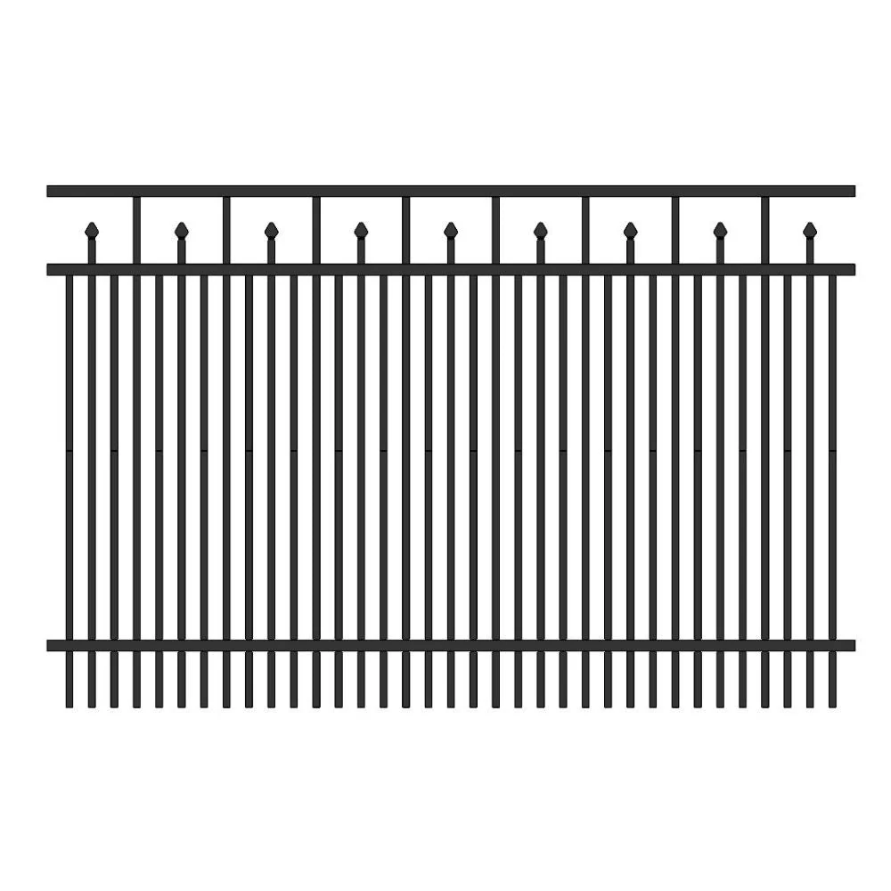 Residential Fence 3.5’ H x 6’ W Aluminum Floridian Style - iDeal - Image 10