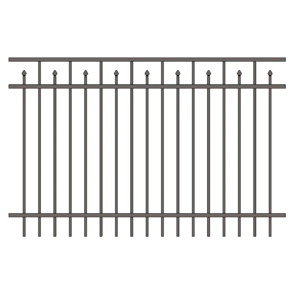 Residential Fence 3.5’ H x 6’ W Aluminum Floridian Style - iDeal - Image 14