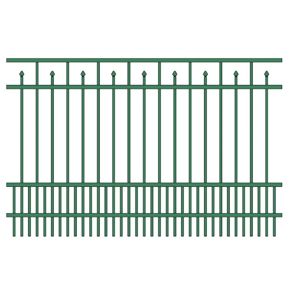 Residential Fence 3.5’ H x 6’ W Aluminum Floridian Style - iDeal - Image 18