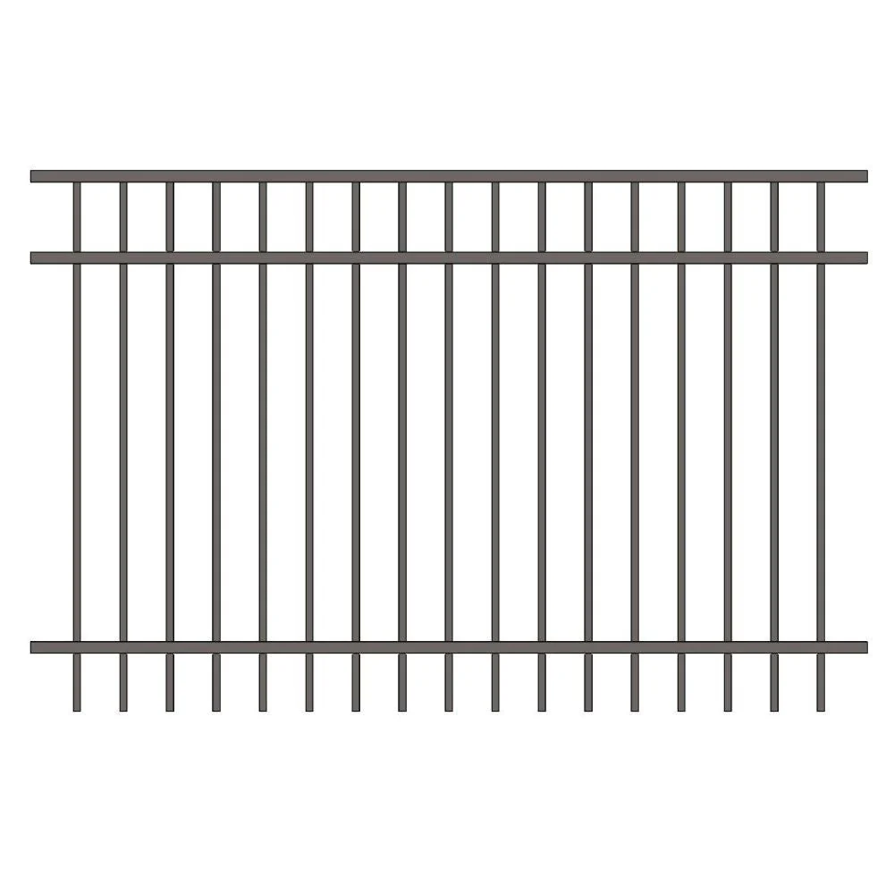 Residential Fence 3.5’ H x 6’ W Aluminum Long Islander Style - iDeal - Image 12