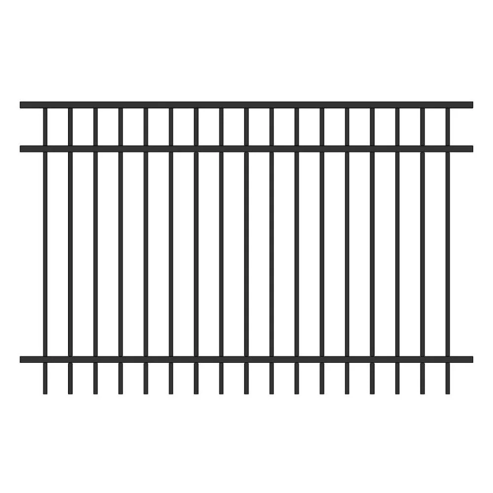 Residential Fence 3.5’ H x 6’ W Aluminum Long Islander Style - iDeal - Image 2