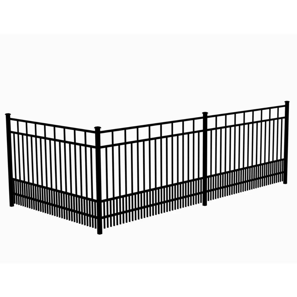 Residential Fence 3’ H x 6’ W Aluminum Carolina Style - iDeal - Image 4