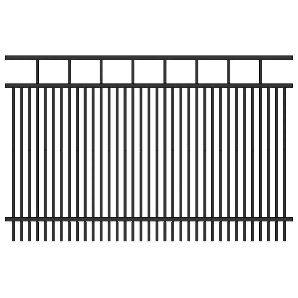 Residential Fence 4’ H x 6’ W Aluminum Carolina Style - iDeal - Image 9