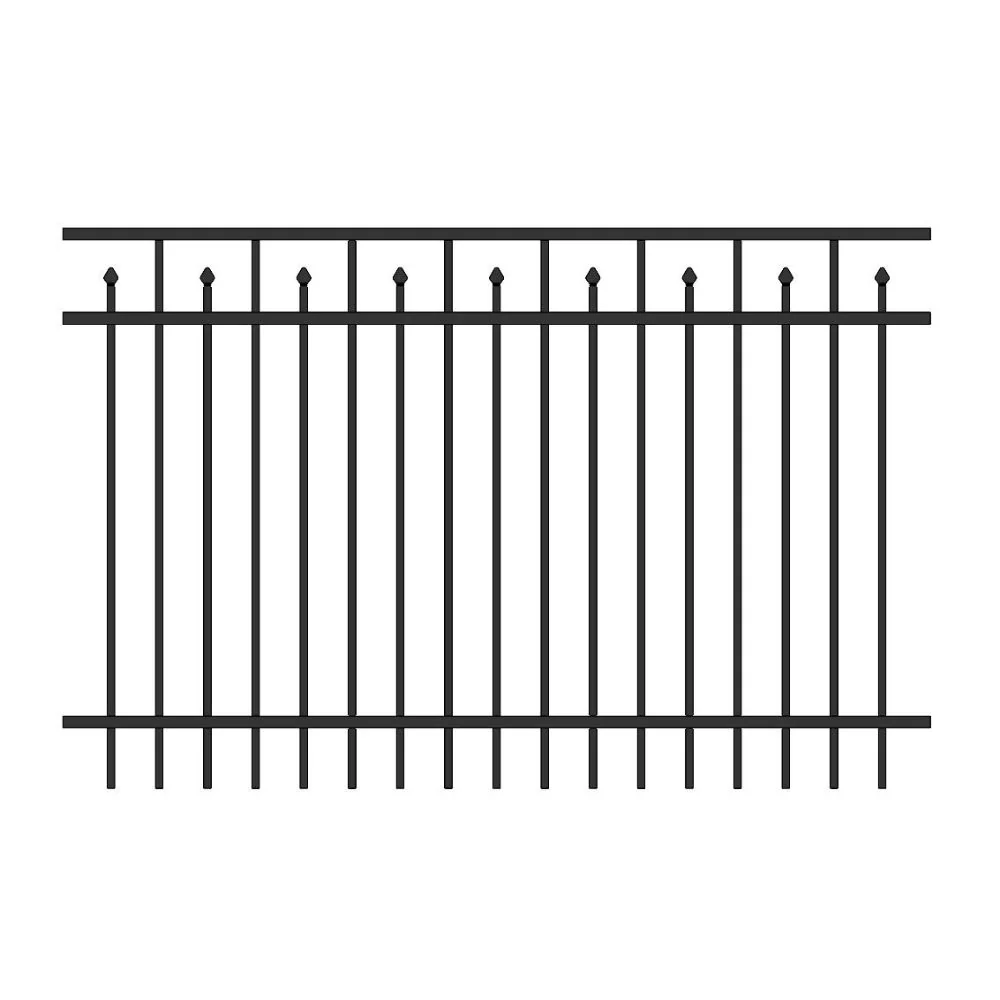 Residential Fence 4’ H x 6’ W Aluminum Floridian Style - iDeal - Image 2