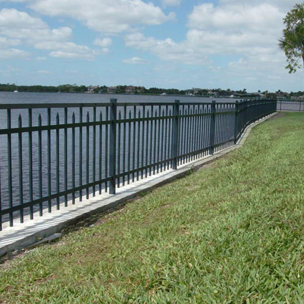 Commercial Fence 4’ H x 6’ W Aluminum Floridian Style - iDeal - Image 3