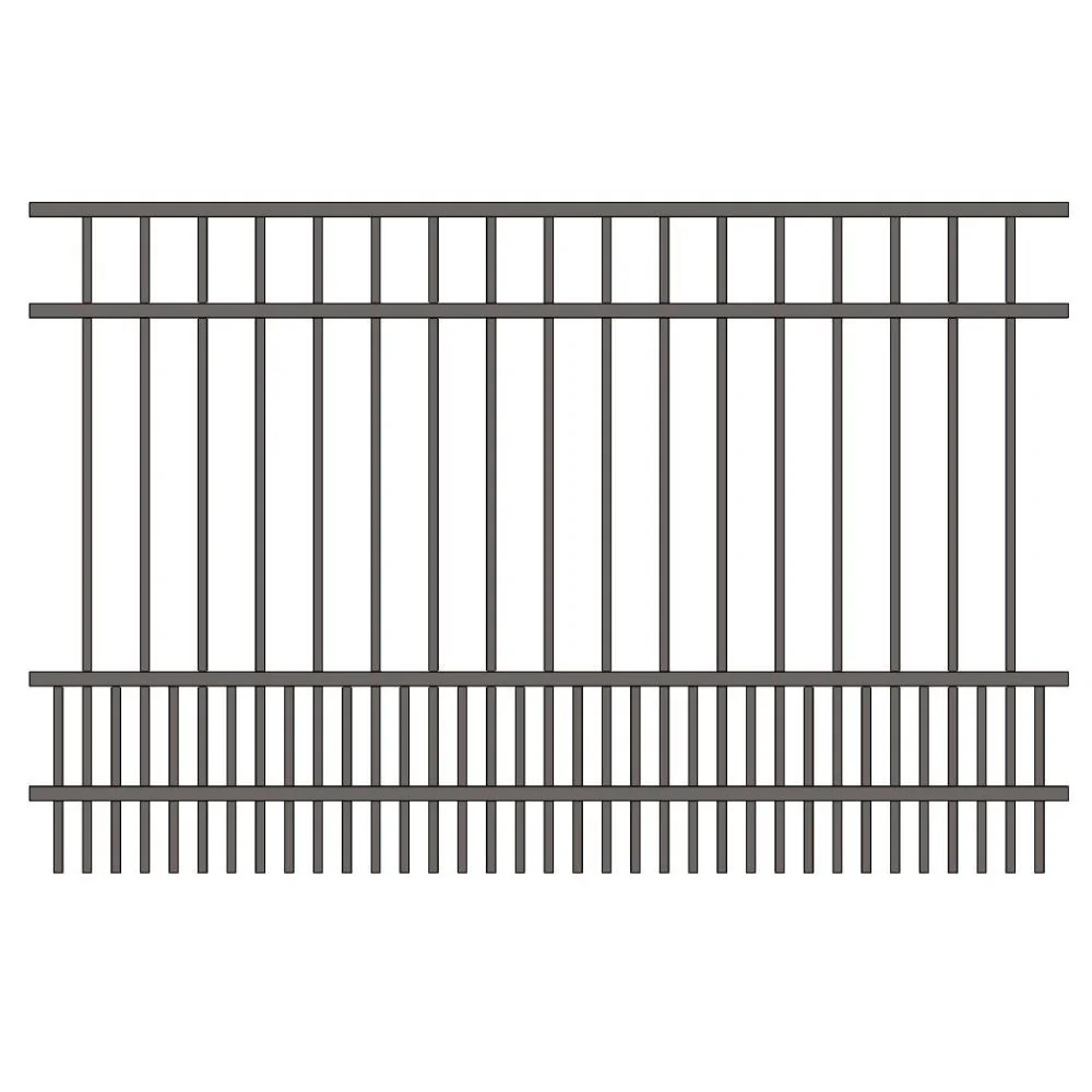 Residential Fence 4’ H x 6’ W Aluminum Long Islander Style - iDeal - Image 16