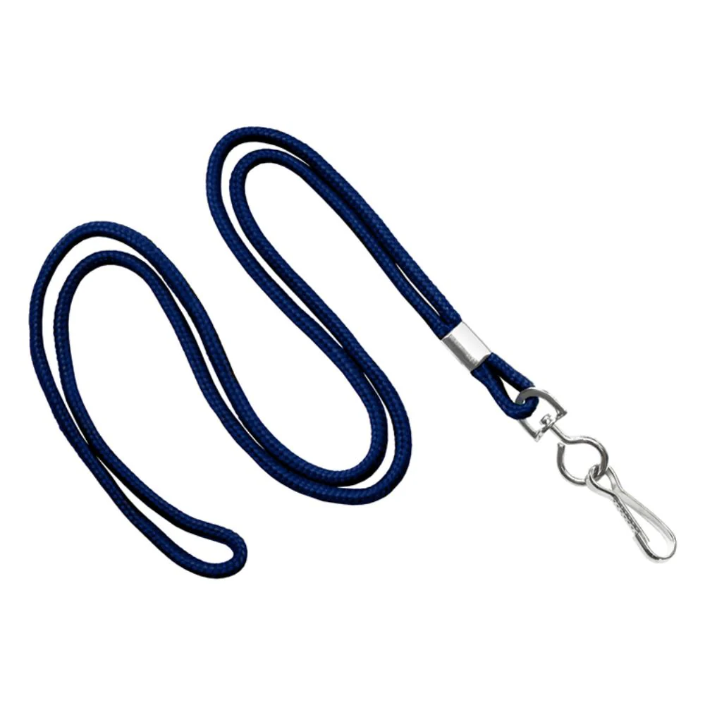 IDP 1/8" Round Braid Non-Breakaway Lanyard (Pack of 100) - Image 3