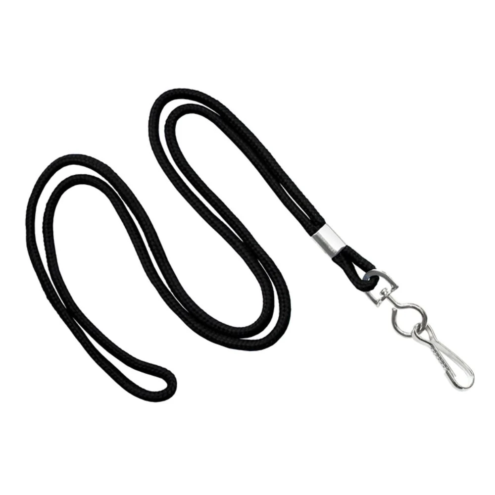 IDP 1/8" Round Braid Non-Breakaway Lanyard (Pack of 100) - Image 4